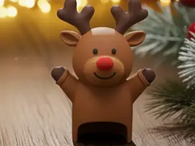 Reindeer 3D print model