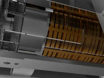 480kw-shaft 3D print model