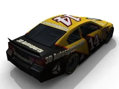 2015 Game Ready Nascar Low-poly 3D model