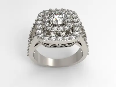 Celestia Ring 3D print model