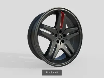 Rim 17 in Collection 1 3D Model Pack