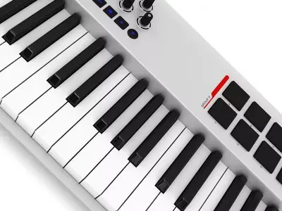 Keyboard Workstation 1 3D model