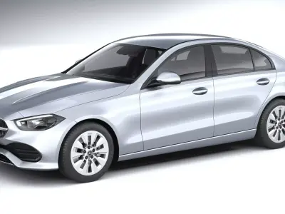 Mercedes-Benz C-Class Basic 2022 3D model