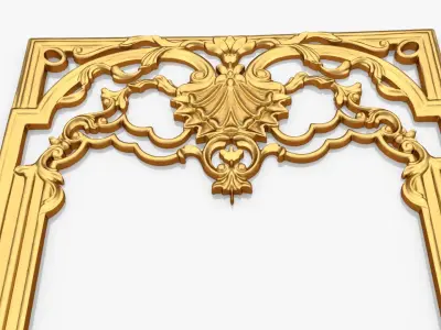 Classic decor ornament  111 3D model
