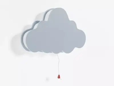 Cloud Night Light 3D model