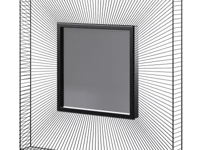 Mirror Filo Square by Kare Design 3D model