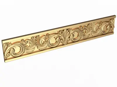 Ornament Element Molding 033 Low-poly 3D model
