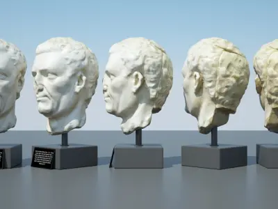 Head of Nerva 3D model