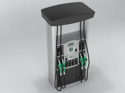 fuel dispenser 3D model