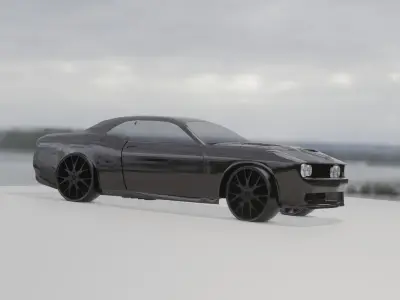 challenger 3D print model