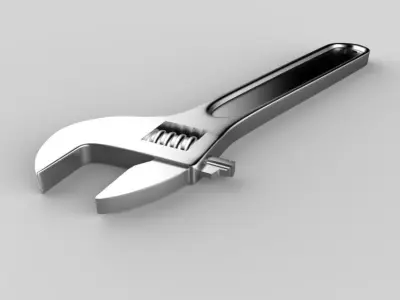 Wrench 3D model 10