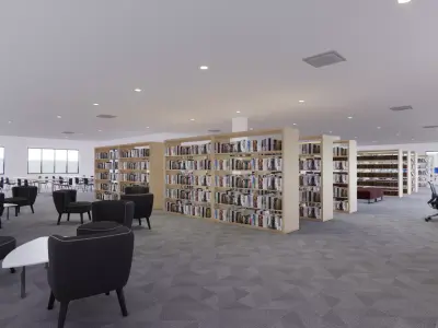 LIBRARY 3D model purchase