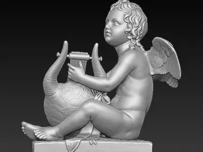 Angel Cupid 3D Model 3D print model
