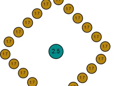 MOISSANITE LUXURY PENDANT 3D PRINTABLE MODEL 3D print model