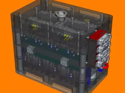 Test cup mold 3D print model