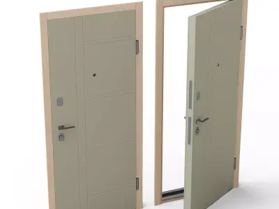 Lakelyn Door 3D model