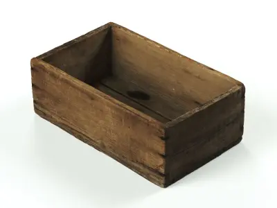 POLYPASTA - Wooden Box 01 3D model