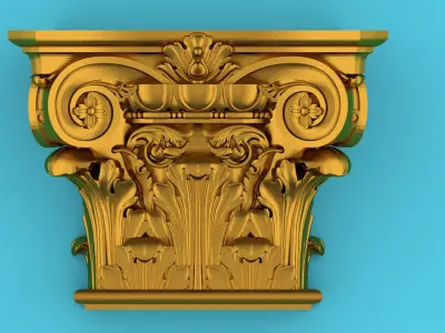 Modern Capital 3D model