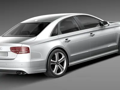 Audi S8 2013 3D model