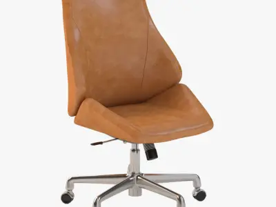 EuroStyle Cut Price Bergen Low Back Office Chair 3D model
