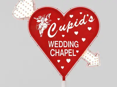 Cupid Wedding Chapel 3D model