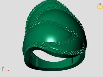 Women Plain Ring STL Models Womens Ring 3dmodels 3D print model 3D print model 31