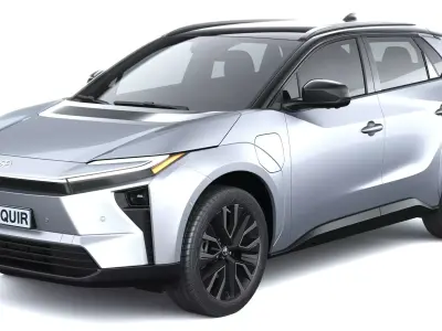 Toyota bZ 2026 3D model purchase