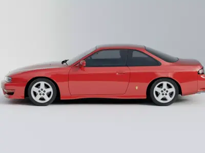 Nissan Silvia S14 3D model