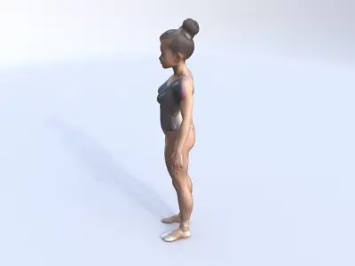 Gymnastics 3D model