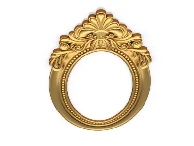 Frame mirror 3D model 26 3D print model