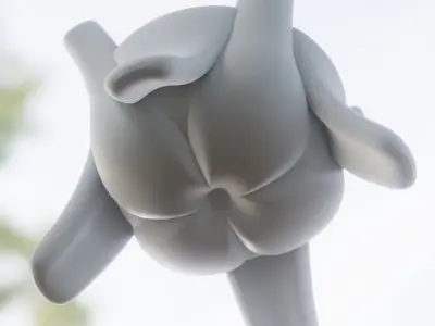 Modern planter Free 3D print model