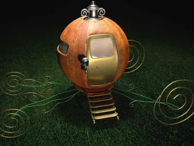 Cinderella cart   3D model