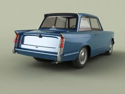 Triumph Herald 1200 Saloon  3D model