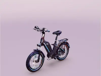 Electric bike 3D print model