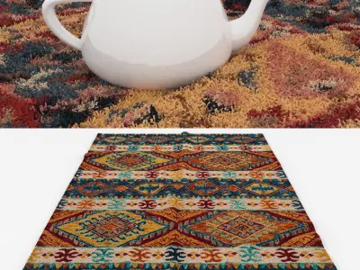 Rugs No 175 Low-poly 3D model