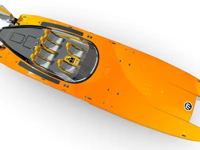 Powerboat  3D model
