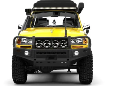 TOYOTA SERIE 80 3DOORS  3D model