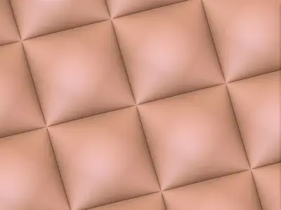 3D WALLPANEL 600MM x 600MM 3D model