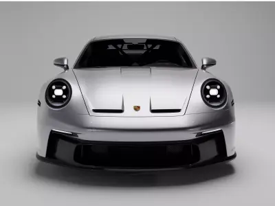 Porsche 911 GT3 2022 Low-poly 3D model