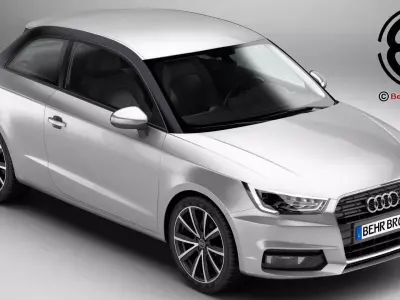Audi A1 2015 3D model