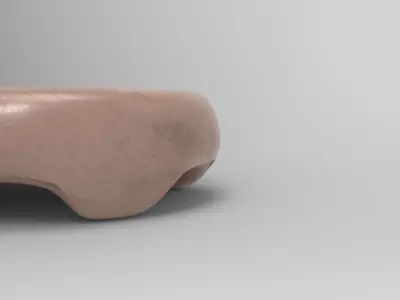 Kuan Coffee Table Low-poly 3D model