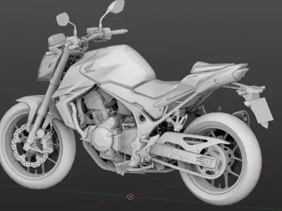 2024 Honda CB750 Hornet 3D model
