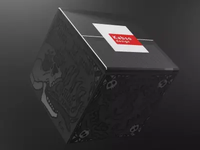 Box with animatoin 3D model