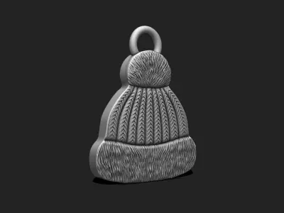 Christmas Beanie-Bonnet - Navidad - Christmas Decor 3D print model