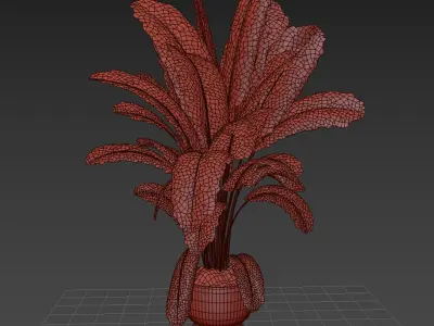 indoor plant 08 3D model