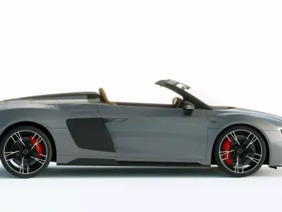 Audi R8 Spyder 2019 3D model