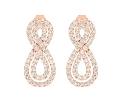 Women Earrings - 140457 3D print model