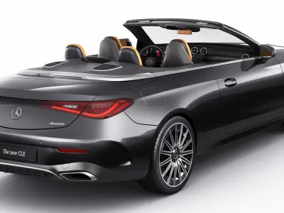 Mercedes-Benz CLE Cabriolet 2024 3D model