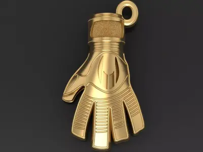 Goalkeeper Glove pendant 3D print model