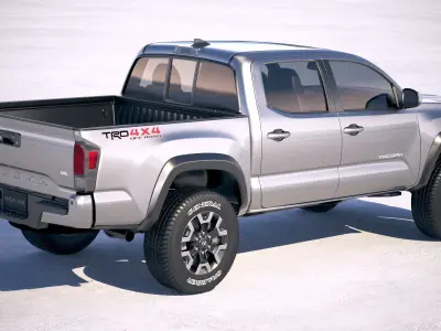 Toyota Tacoma TRD 2020 3D model